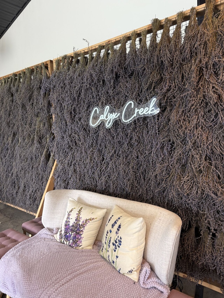 photo op at Calyx Creek venue 