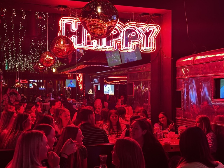 Overview of group at Happy Camper