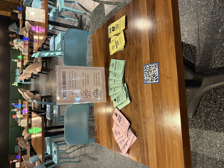 Boosts and whammies for United Way puzzles
