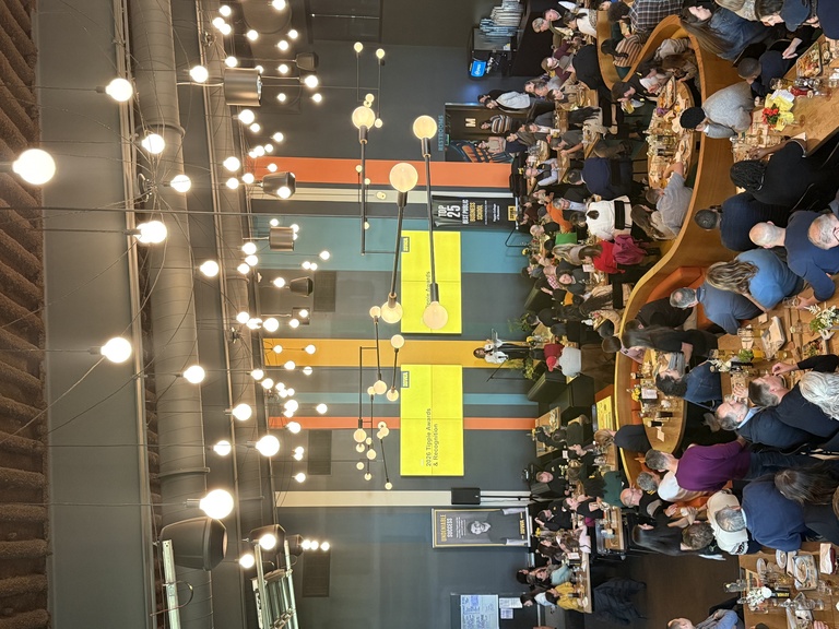 Tippie event filled with people 